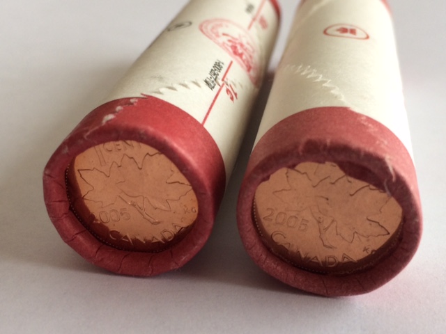 2005-Penny-Rolls-With-Different-Mint-Wrapping.