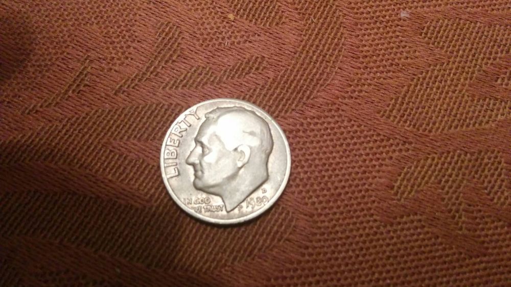 Die-Lamination-1980-D-Dime?
