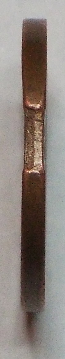 1976-Clipped-Penny-Found-In-A-