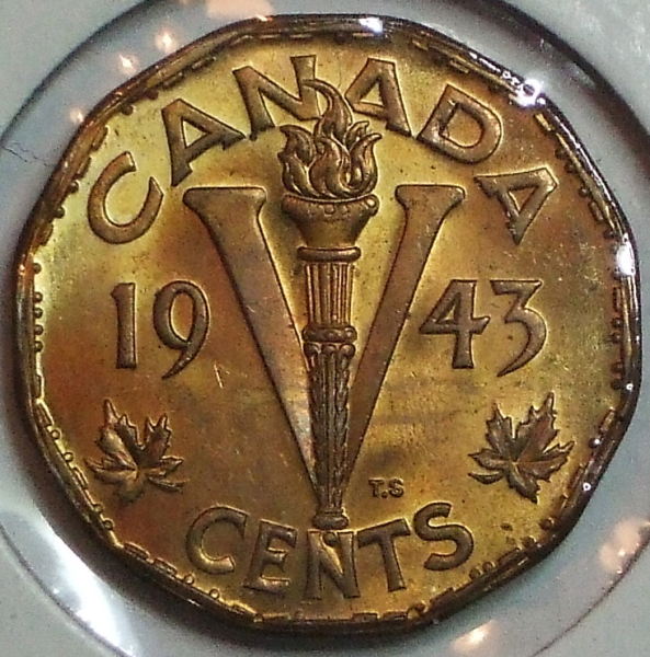 1942-Copper-5-Cent