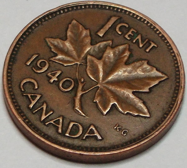 1940-Penny-With-Doubled-Repunched?-40-And-Da-In-Canada