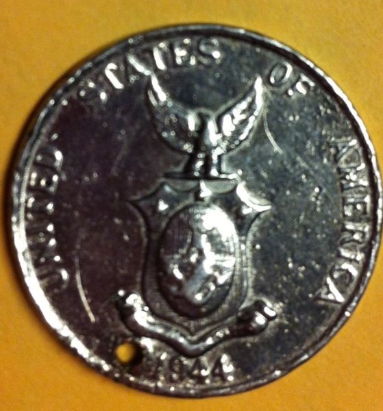 1944-Filipinas-Silver-One-Centavo?-|-Plated