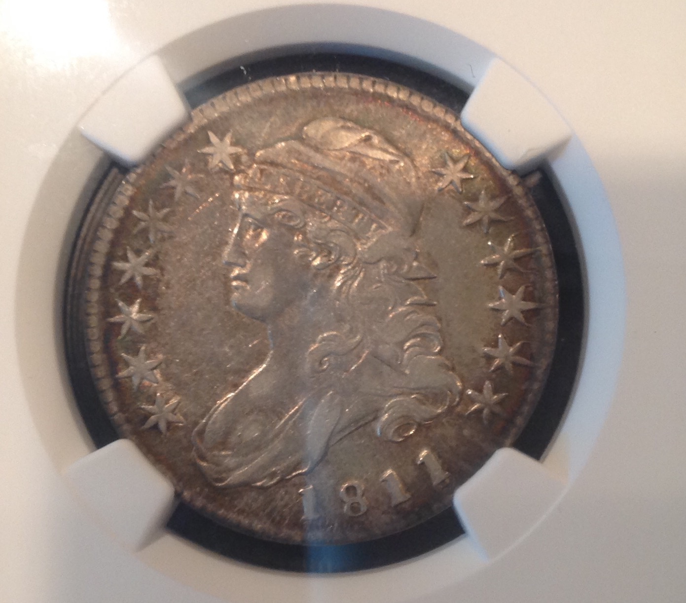 1811-Capped-Bust-Half-Dollar-Graded-By-NGC.
