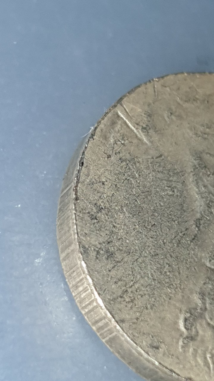Morgan-Dollar-On-Silver-Quarter-Planchet-Error?