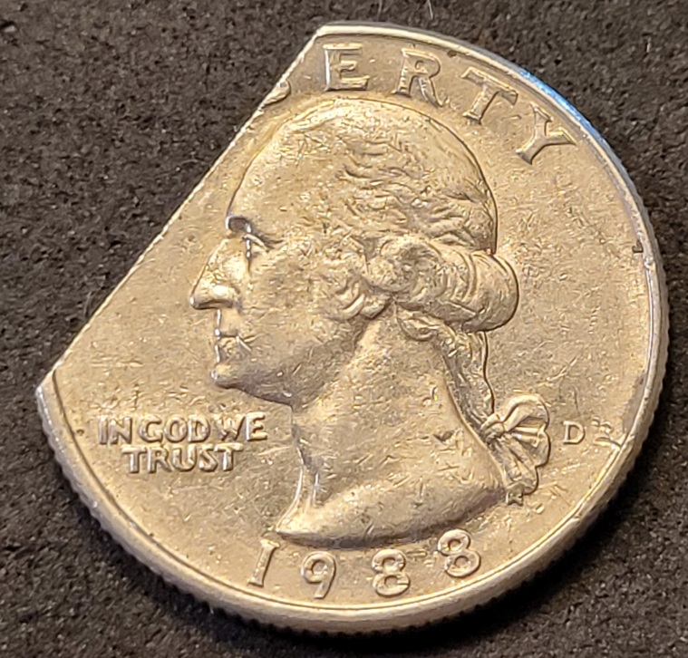 1988-D-Washington-Quarter-Straight-Clipped-Planchet-Error