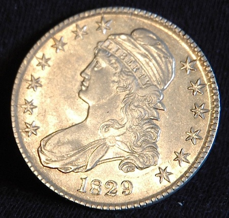 1829-Capped-Bust-Half---What-Grade?--What-Overton-Variety?
