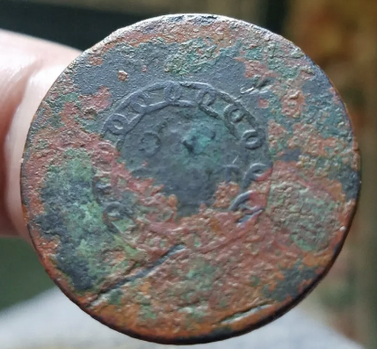 Cleaned-Coin---1793-Chain-Cent---Before-And-After