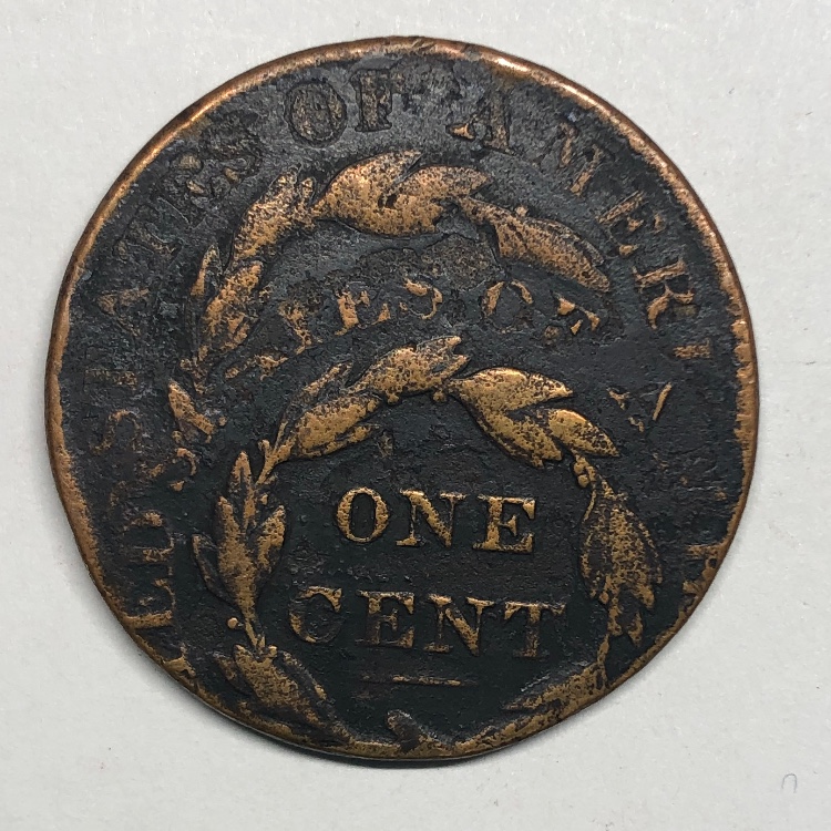 1826-N-5-Coronet-Large-Cent-Double-Struck-Brockage-Maker