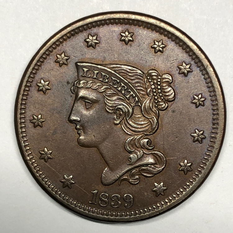 The-Head-Styles-Of-1839-Large-Cent