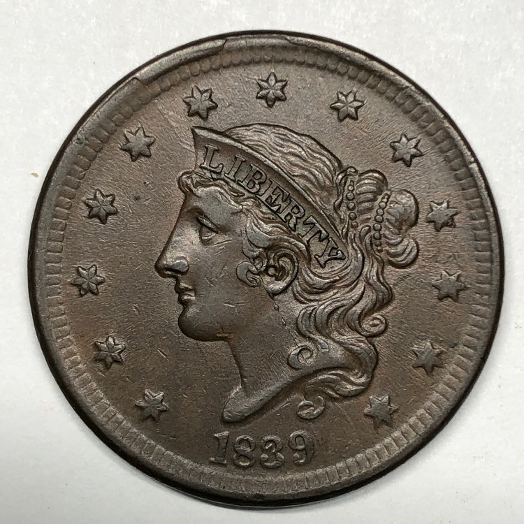 The-Head-Styles-Of-1839-Large-Cent