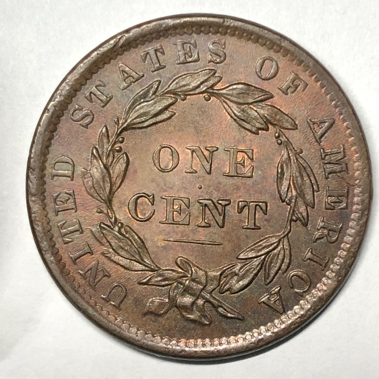 1838-N-10-Coronet-Head-Large-Cent