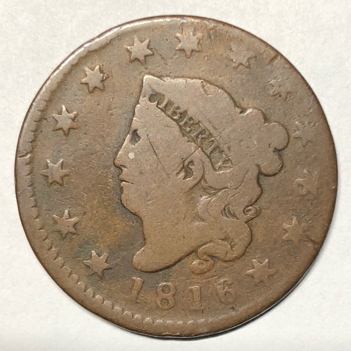 A-Complete-Type-And-Variety-Set-For-1816-US-Coins