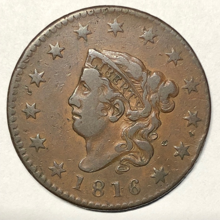 A-Complete-Type-And-Variety-Set-For-1816-US-Coins