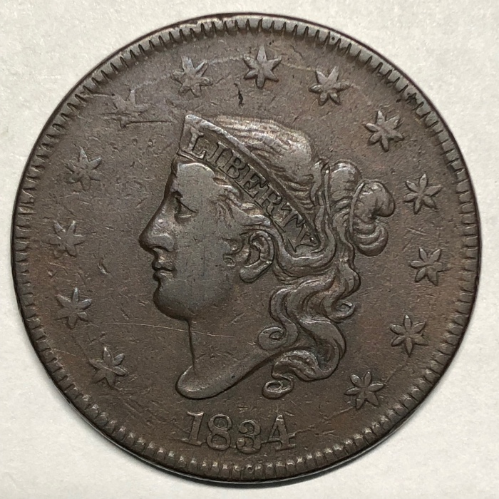 1834-Coronet-Head-Large-Cent-For-Grading-You-Vs-PCGS