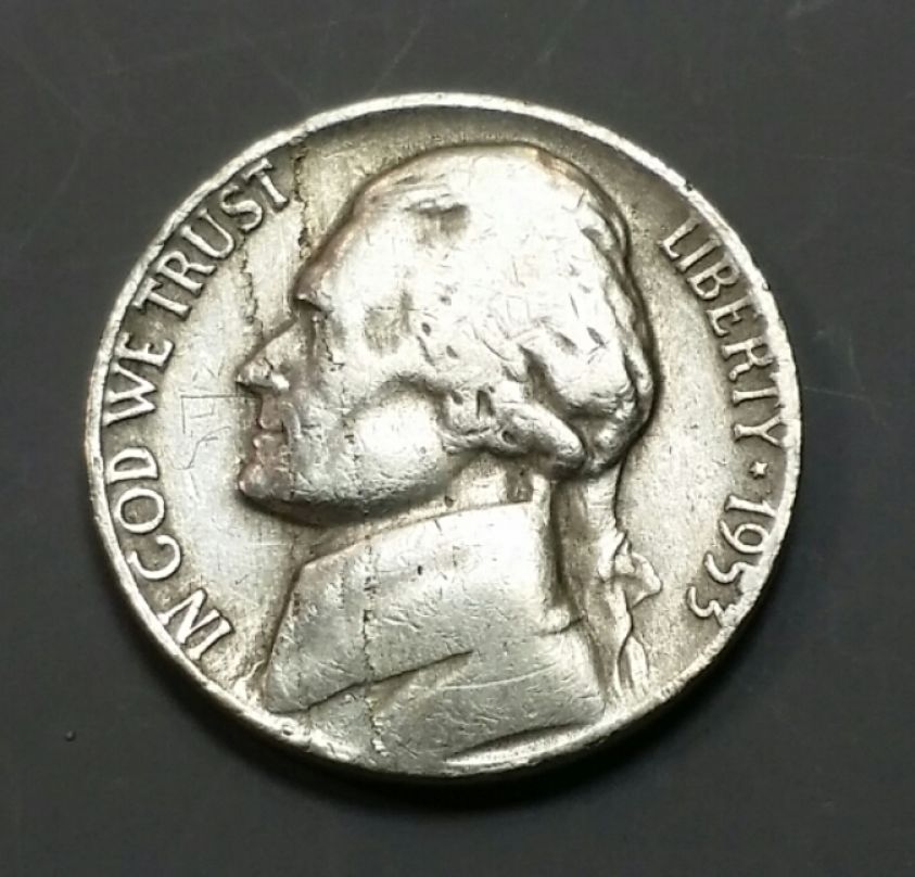 1953-P-Jeff-W/--Rim-To-Rim--Retained-Lamination