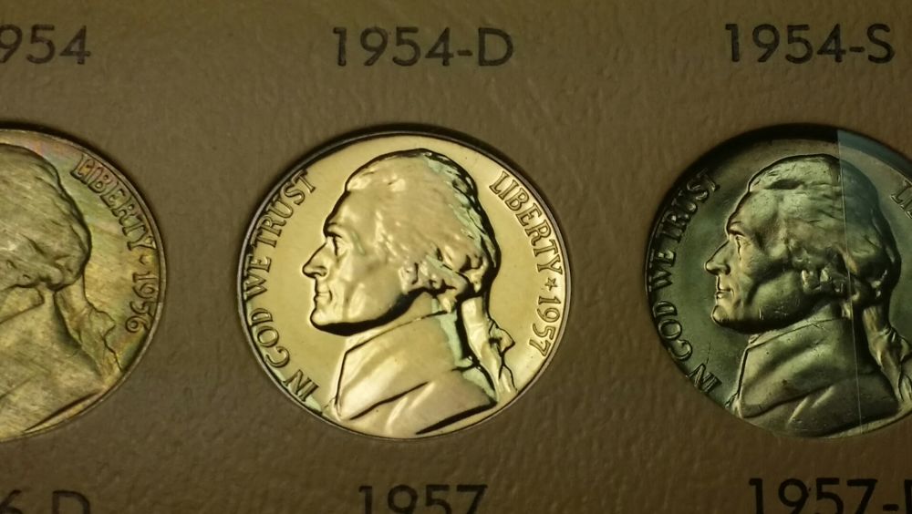 1957-P-Jefferson-Nickel...