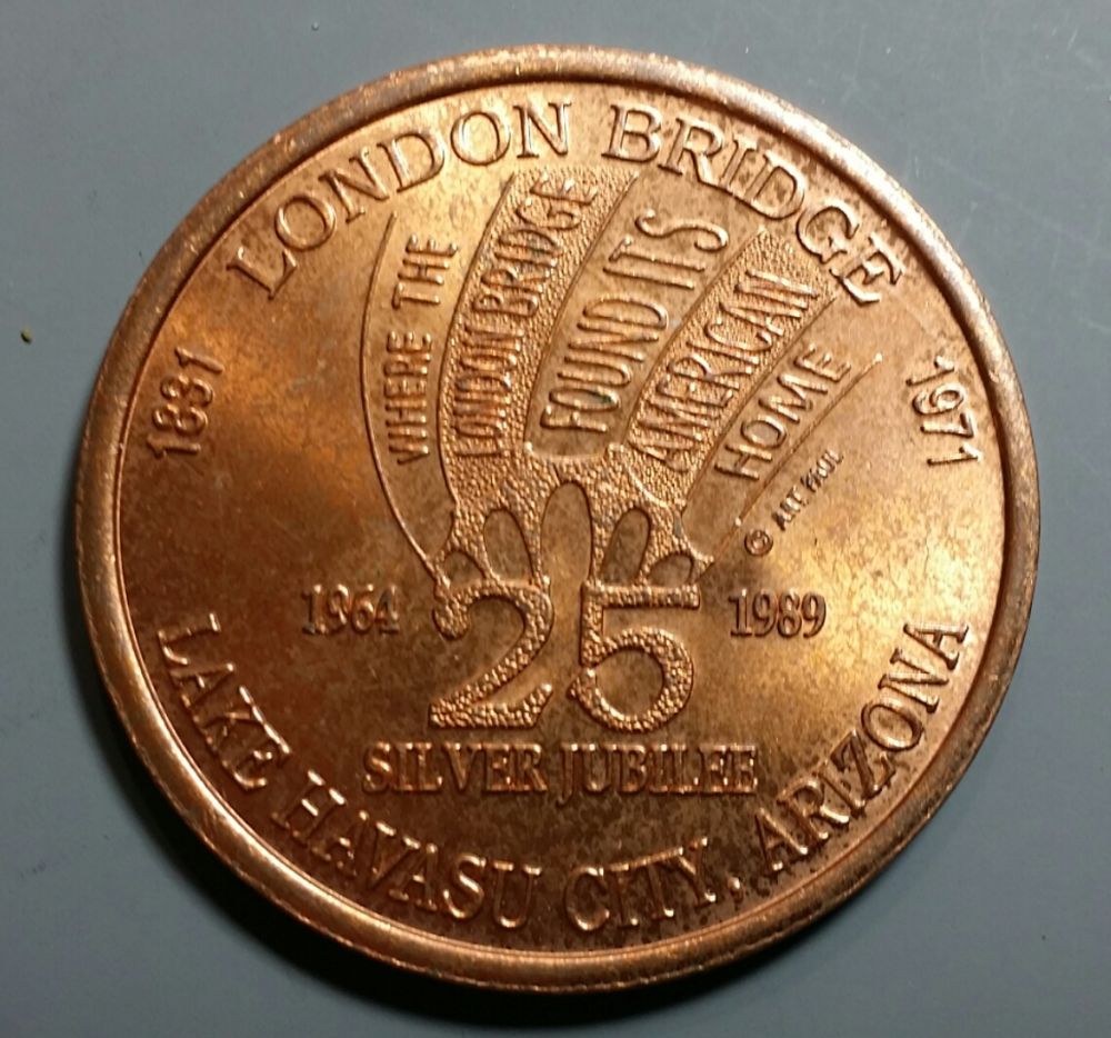 London-Bridge,-AZ--25th-Anniversary-In-America-Copper-Commem