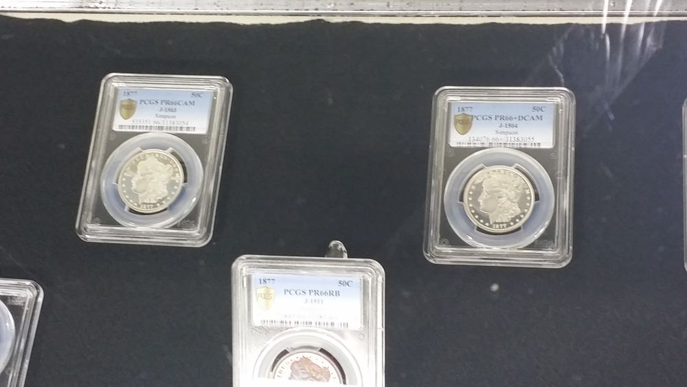 Bob-Simpson-Collection-Of-50c-Patterns--Display-@-Lbe