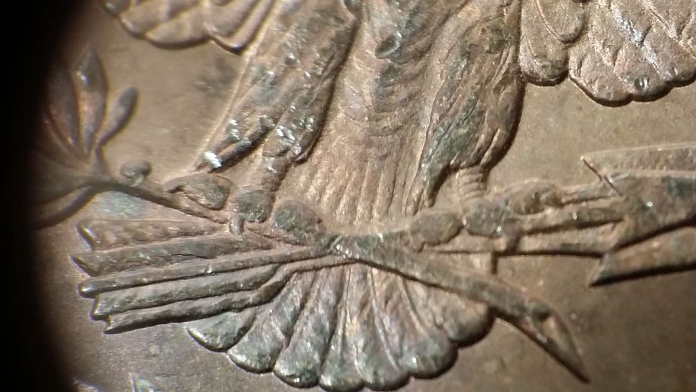 1888-P-Clashed-Double-Ear-W/-REV-Pitting