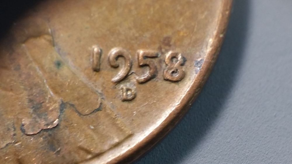 1958-D-Retained-Cud-Looking-Lamination!?