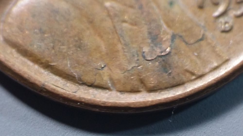 1958-D-Retained-Cud-Looking-Lamination!?