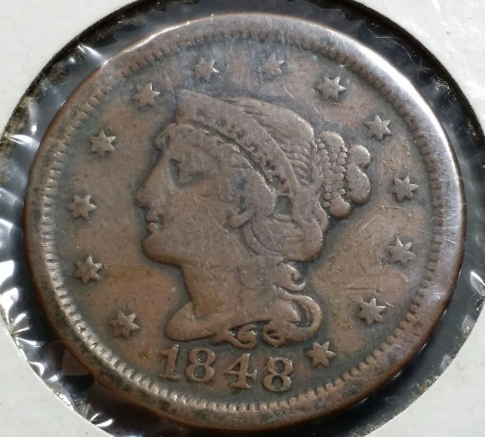 1848-Large-Cent-W/-Retained-Cud...
