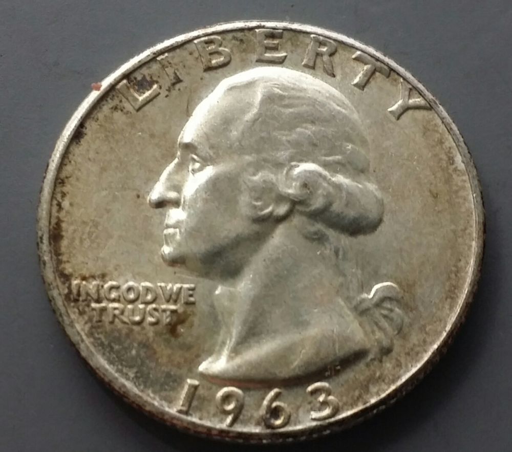 1963-P-Washington-Quarter-W/-Type-B-Reverse