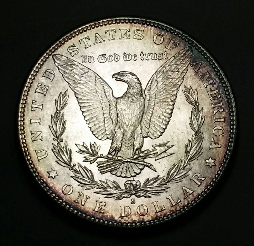 2-Morgan-Dollars-In-Old-Iga-
