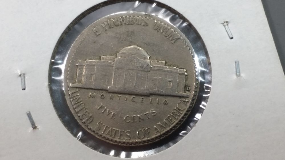 1954-Nickel...-Ex.-Encased?