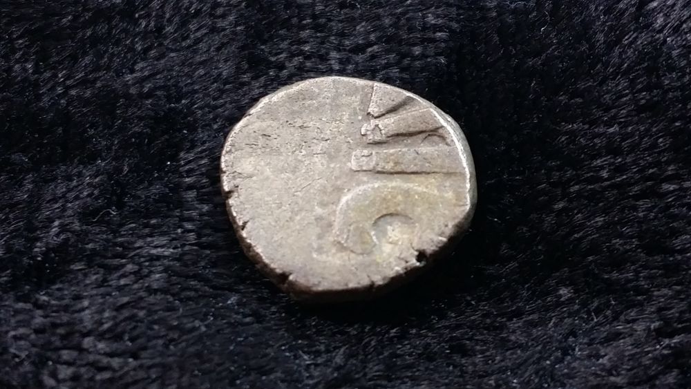 Ancient-Silver-Coin-Maybe?-Definatly-Hand-Hammered...