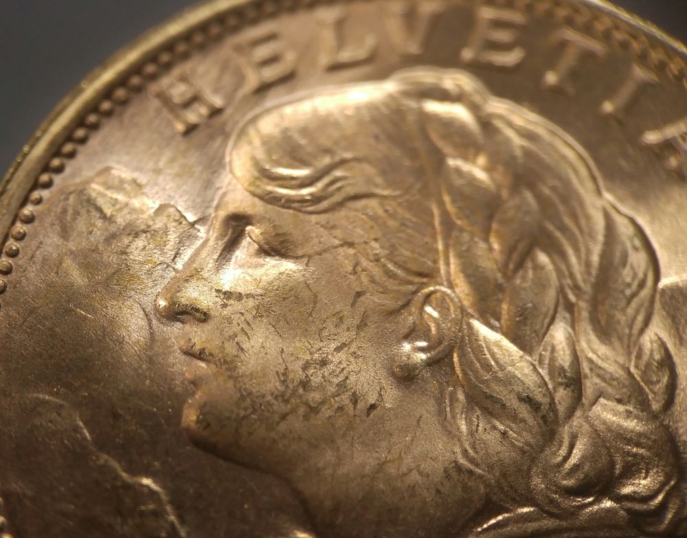 Swiss-Gold-Franc...-Tripled-Die