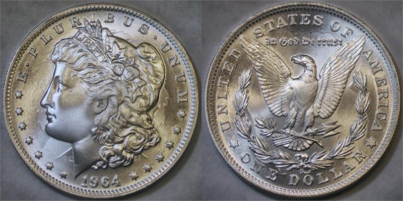 New...-Dan-Carr-1964-Morgan-Dollars!