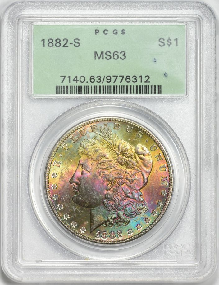 Morgan-Dollar-Toning