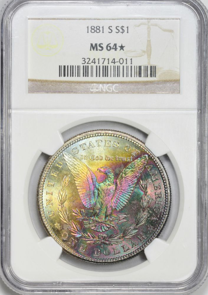 Morgan-Dollar-Toning