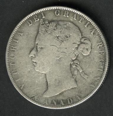 1888-Queen-Victoria-Canada-50-Cents