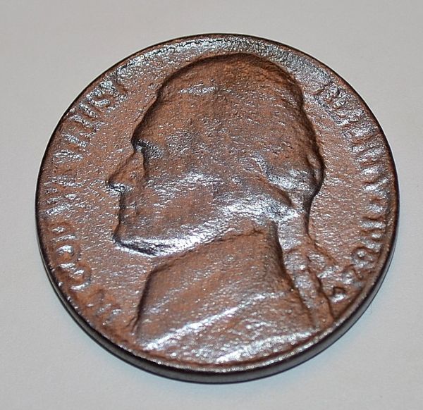 Real-Or-Synthetic-Coat/Planchet-1982-D-Jefferson-Nickel