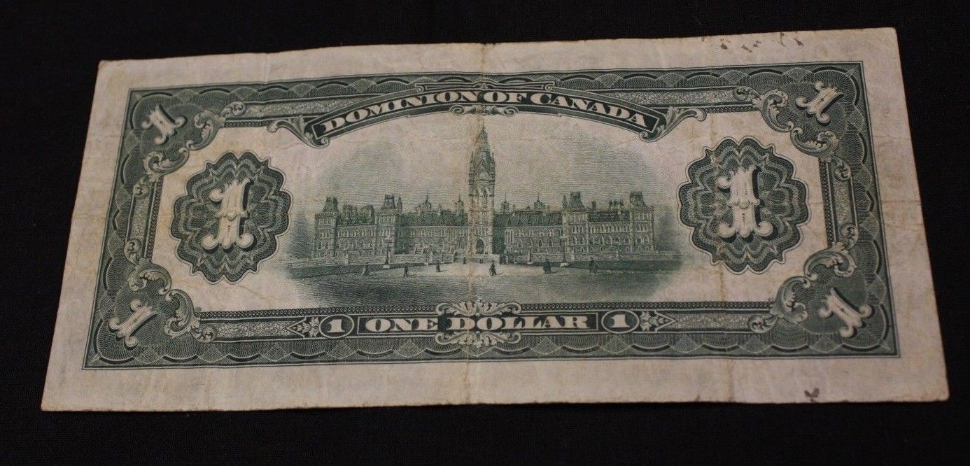 1917-$1-Dominion-Of-Canada-Note