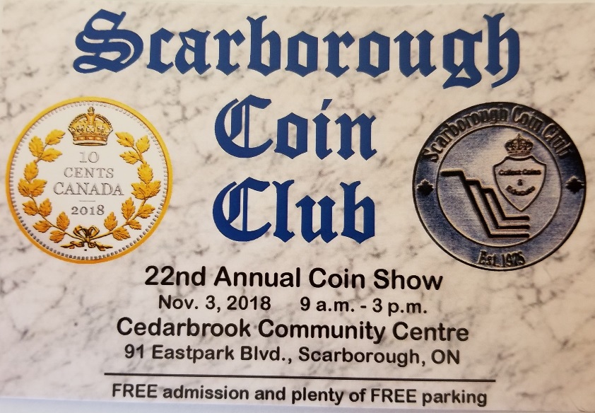 Scarborough-Coin-Club-22nd-Annual-Coin-Show