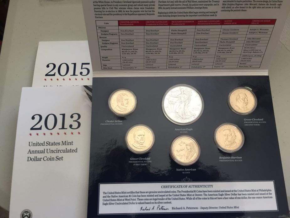 Annual-Uncirculated-Dollar-Coin-Set