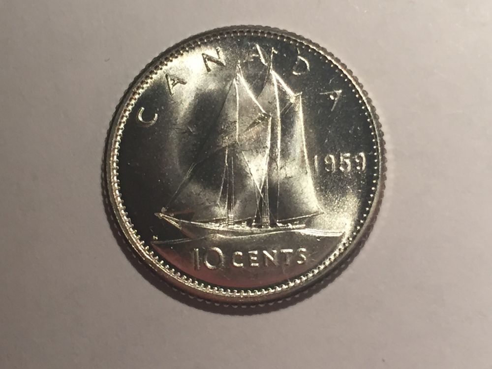 1959-10-Cent-Coin-Grade