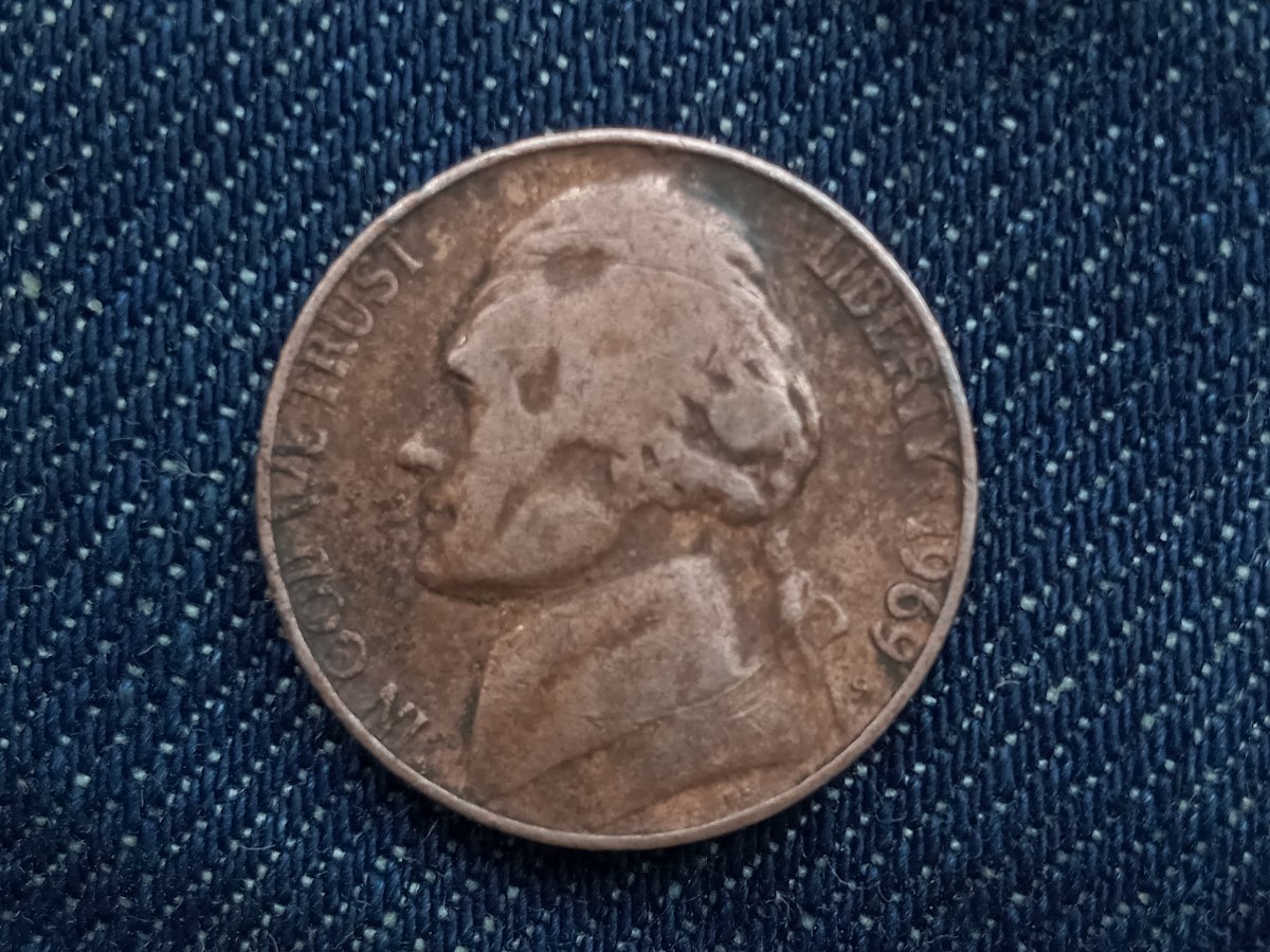 Red/Pink-1969-S-Nickel-Clashed?-Counterfeit?