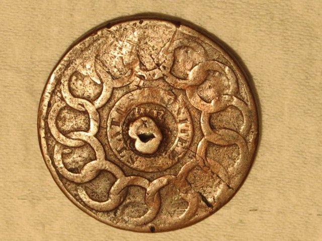 1787-Fugio-With-Hole-In-The-Middle---Opinion-On-Value