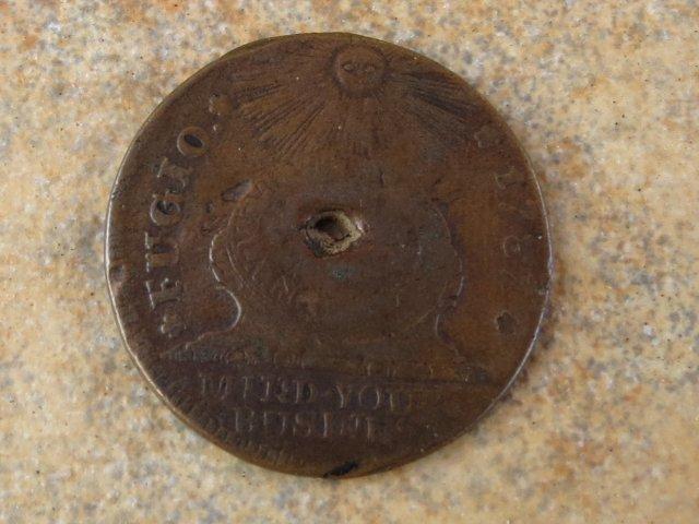 1787-Fugio-With-Hole-In-The-Middle---Opinion-On-Value