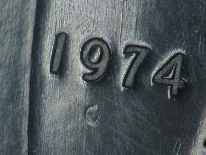 1974-PL-10ct-With-A-C-Mint-Mark-Below-The-Date