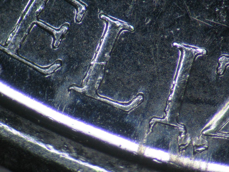 2001-Volunteer-10-Cent-/-End-Of-Its-Die-Life-Obverse-With-Claws-And-Horns