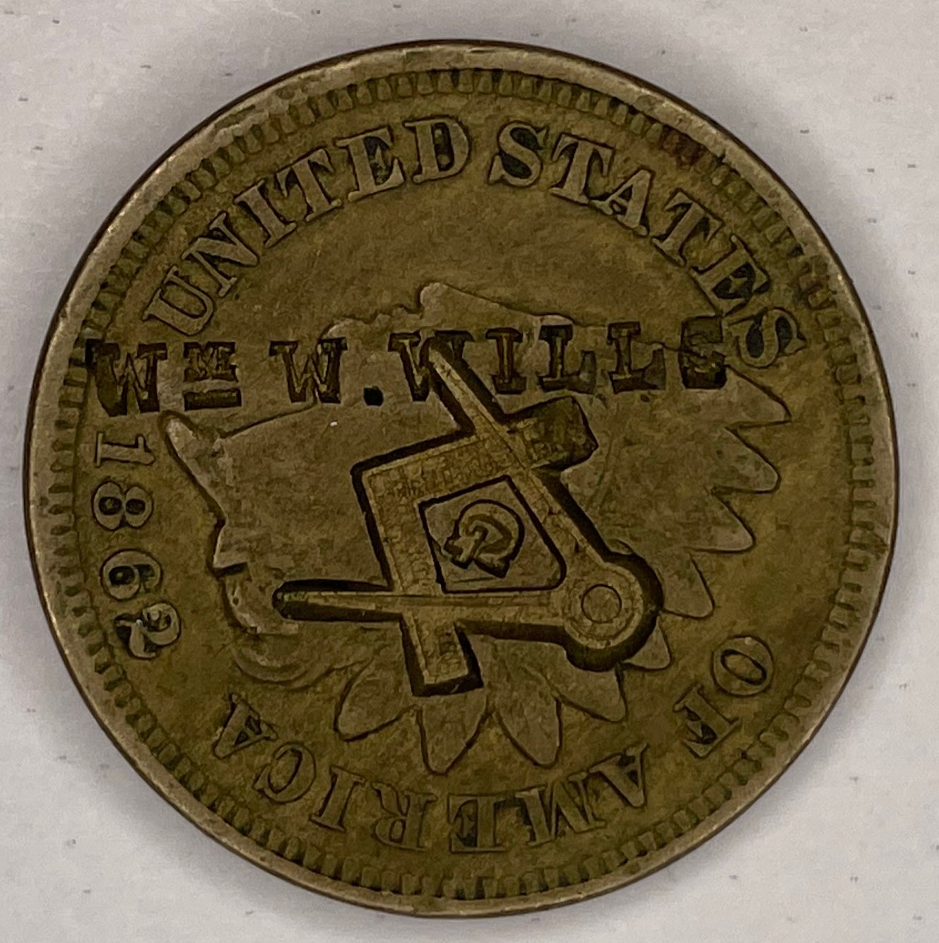 A-Running-Thread-Of-Chafemasterj's-Counterstamped-Lincoln-Cents.