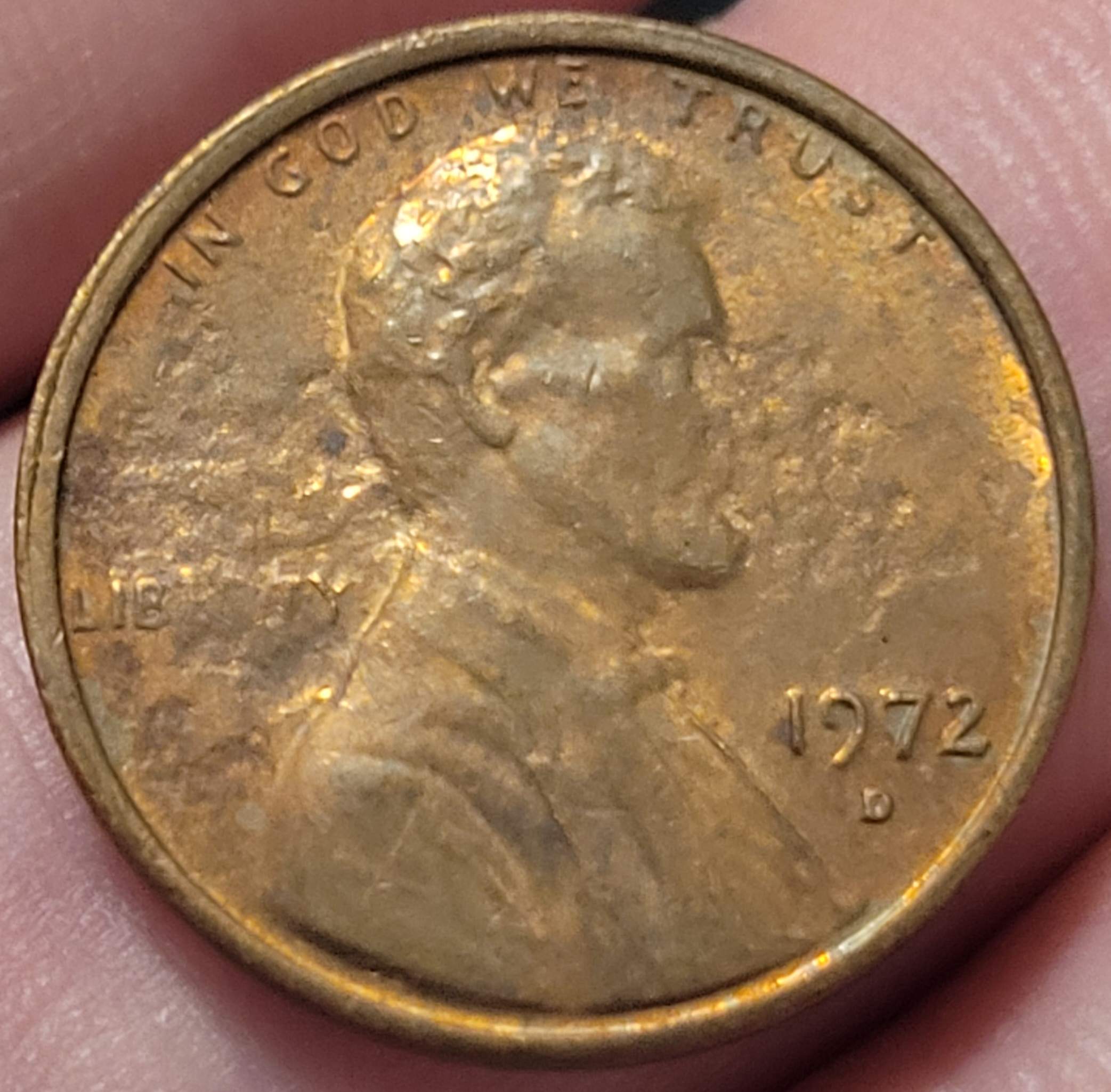 1972-D-Penny-Missing-E,-R-And-