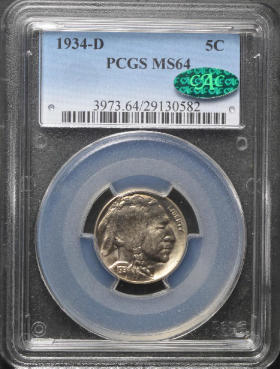 New-Variety?--1934-D-Double-Die-Buffalo-Nickel-PCGS-MS-64-CAC