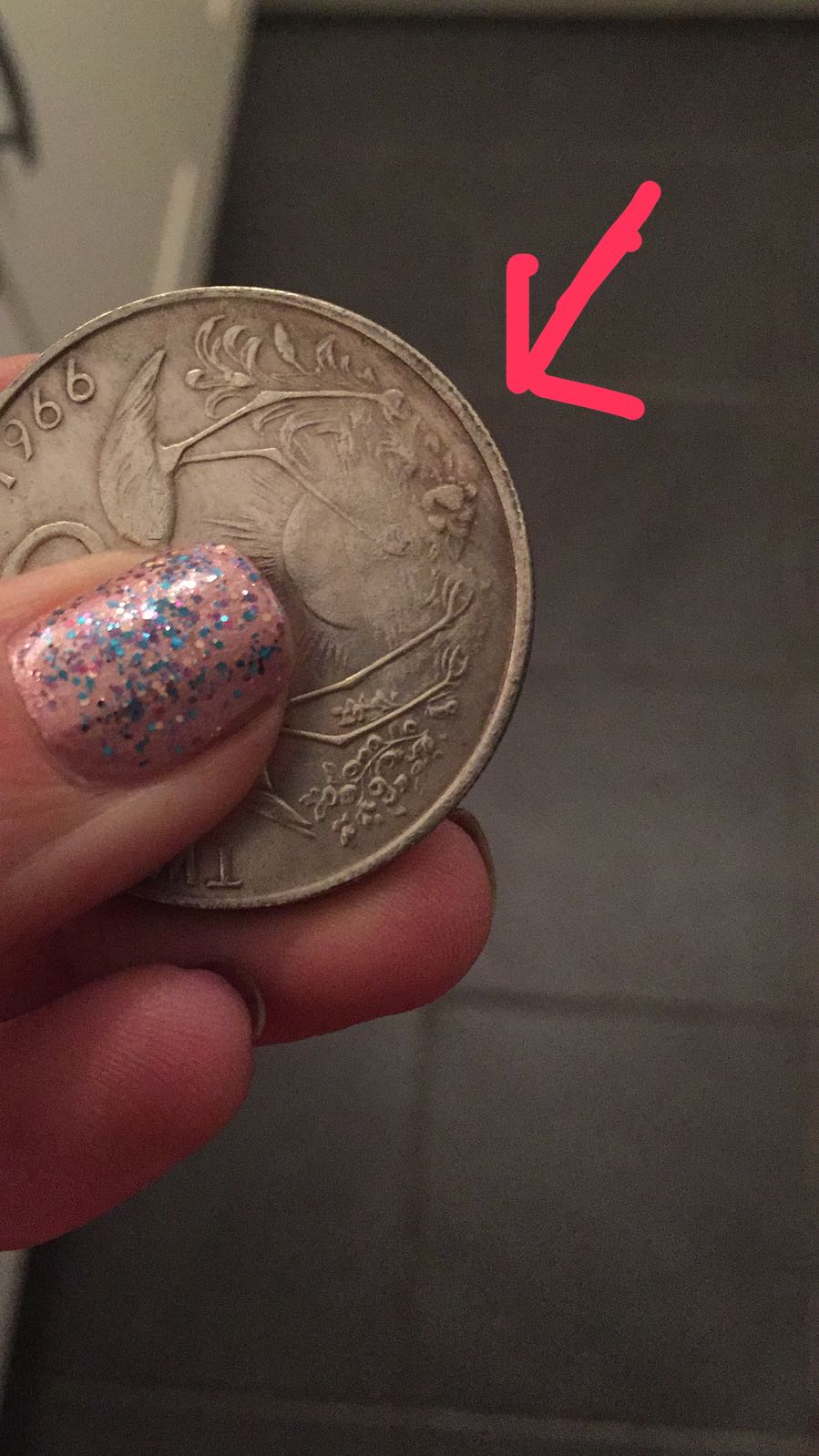 Need-ID-On-This-Coin-Different-Back---Received-This-Weird-Coin-In-Post.