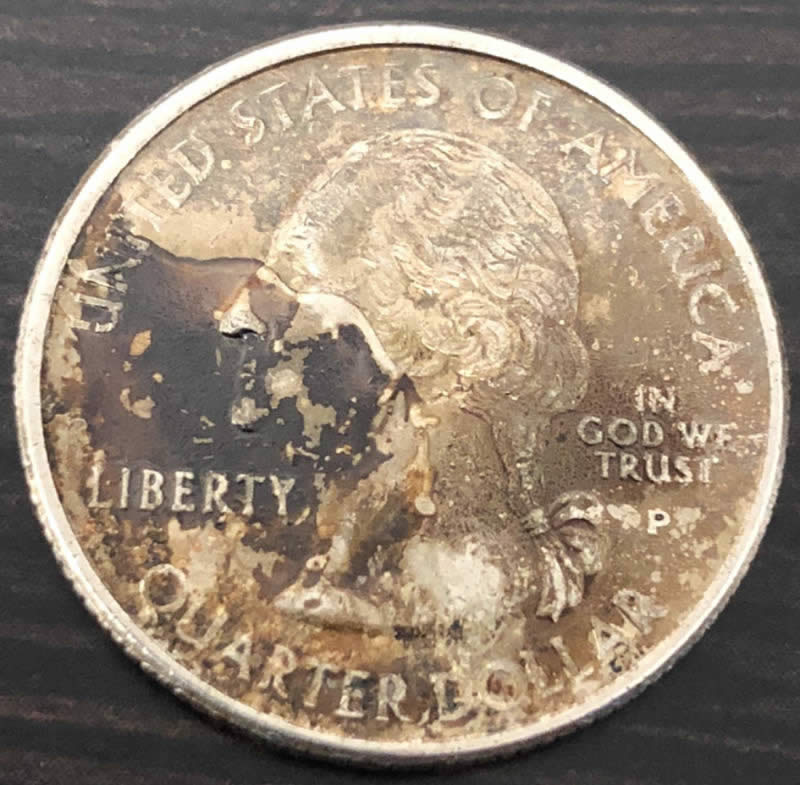 2001-North-Carolina-Die-Crack-Or-Coffee-Stain
